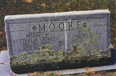 Australia Vickrey Moore and Clement Reed Moore
